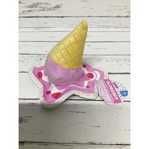 Bark Box Sloberry Cone of Shame M 20-50 Lbs Dog Squeaky Crinkle Chew Toy NEW